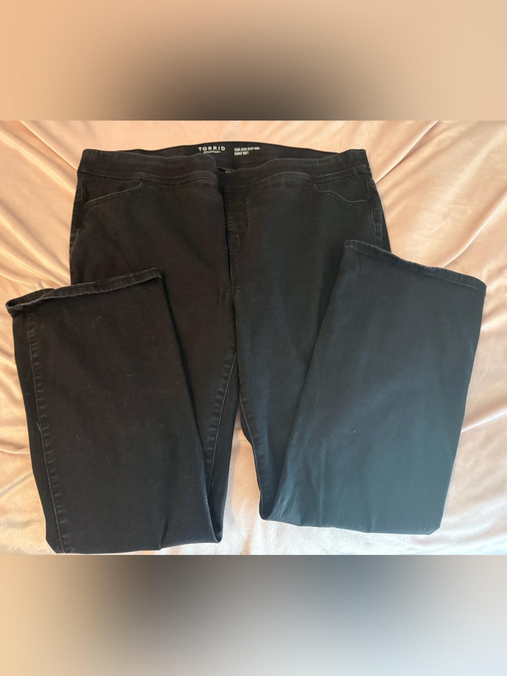 torrid Black Lean Jean Slim Bootcut super soft Jeans 3R